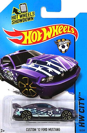CUSTOM FORD MUSTANG Purple X White X Navy Hot Wheels HW CITY BFF B Toy