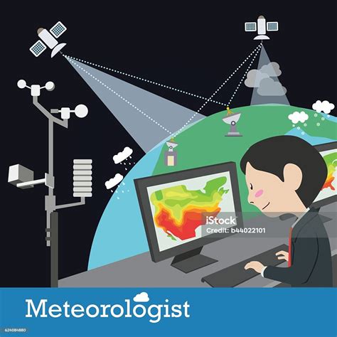 Meteorologista Significado - Vetores de Vetor De Ocupação Meteorologista e mais imagens de ...