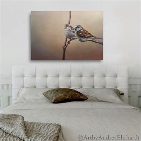 Sparrows Art Print Fine Art Print Canvas Print Acrylic Painting