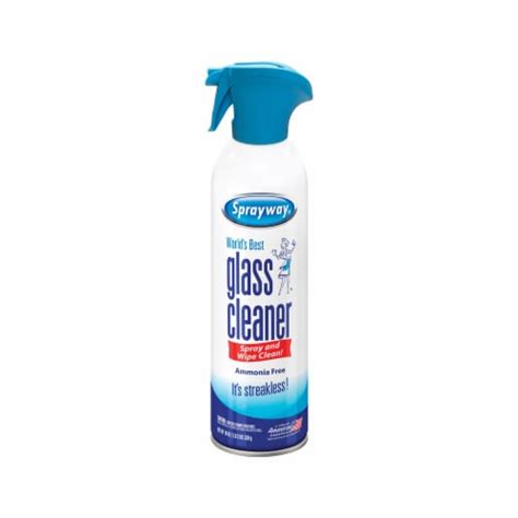 Sprayway 1892496 19 Oz Fresh Scent Glass Cleaner Spray Pack Of 6