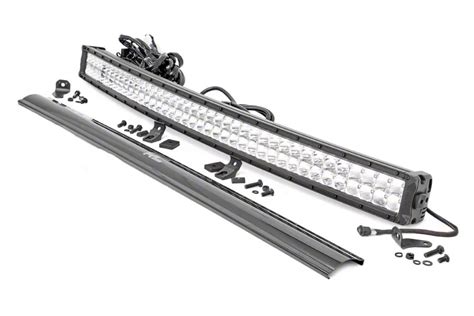 Rough Country F Inch Chrome Series White Drl Led Light Bar