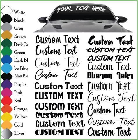 Custom Vinyl Decal Decals Lettering Personalized Personalized Design