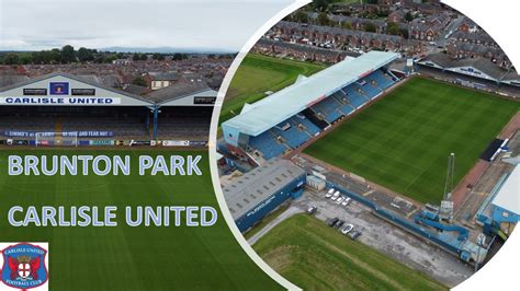 Ep Brunton Park By Drone Home Of Carlisle United Promoted To