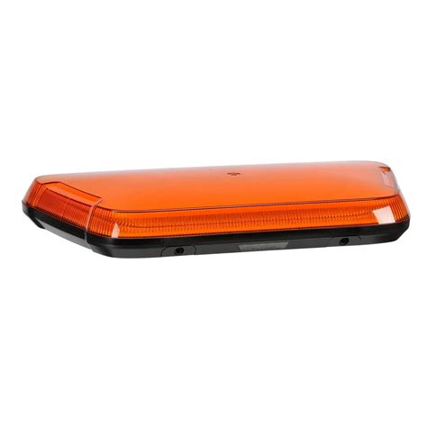 Vision X Led Beacon Light Bar Aerotech W Mil Std G Amber Rindab Ab