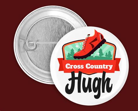 Personalized Sports Pins Personalized Cross Country Pins Cross