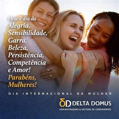 Parab Ns Mulheres Delta Domus Administradora