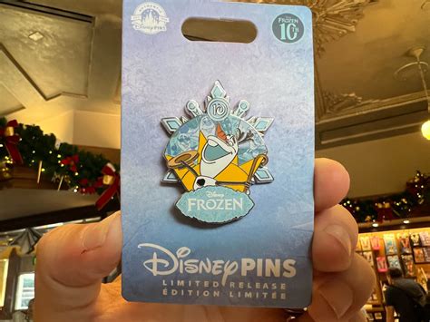 A New Line Of Frozen 10th Anniversary Pins Has Arrived At Disney World