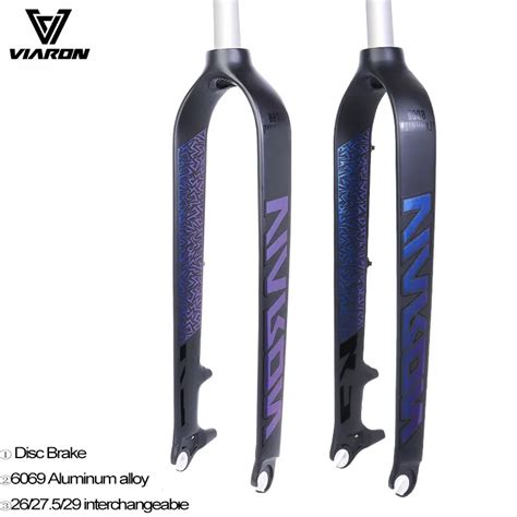 Bicycle Rigid Fork Aluminum Alloy 6069 MTB Road Hard Fork 26 27 5 29er