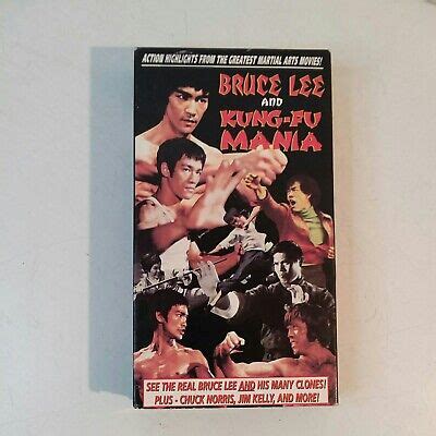 Bruce Lee Kung Fu Mania VHS 18713084736 EBay