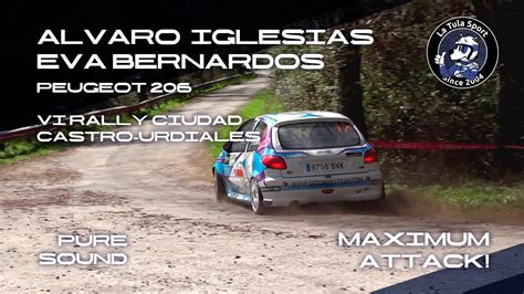 Lvaro Iglesias Eva Bernardos Peugeot Vi Rallye Ciudad De