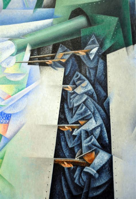 Armored Train In Action Gino Severini Italian 1883 1966 Flickr