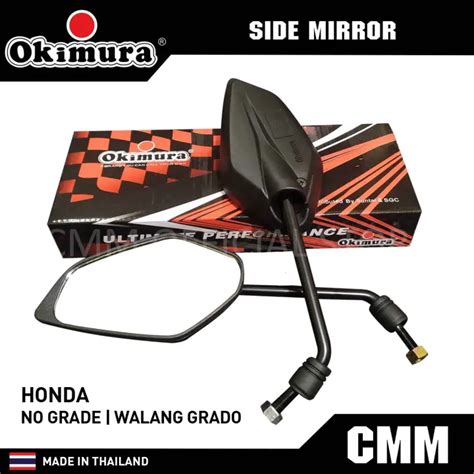 OKIMURA Medium Stem Side Mirror For Click Air Blade Beat PCX