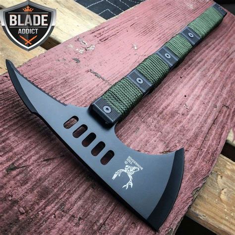 17 Tactical Tomahawk Throwing Axe Battle Hatchet Hunting Knife