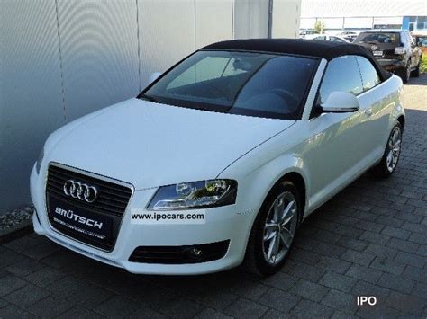 2009 Audi A3 Convertible 2 0 Tfsi Ambition Leather Pdc Car Photo And Specs