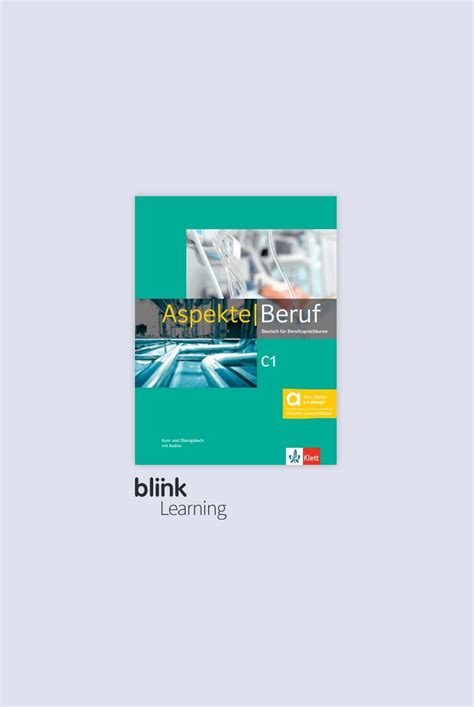 Aspekte Beruf C Digitale Ausgabe Blinklearning Kurs Und Bungsbuch