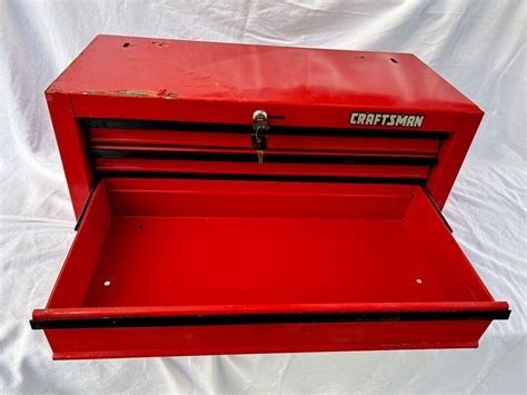 Craftsman 3drawer Middle Intermediate Tool Box Cabinet Made In Usa Ebay