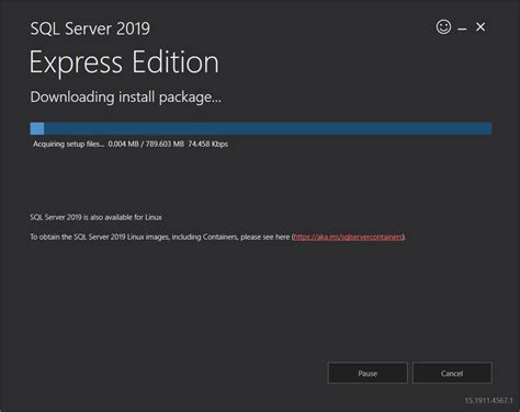 Как установить Sql Server 2019 Express Edition