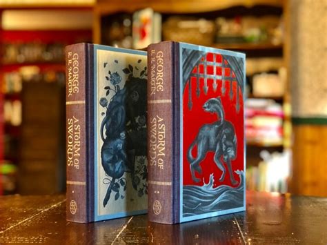 The Folio Society Releases New Editions Of Storm Of Swords Jurassic Park And Stranger In A