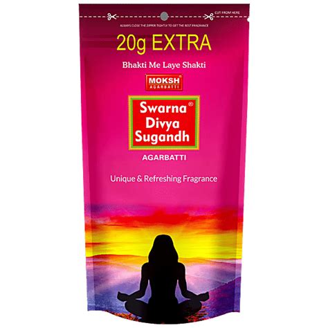 Buy Moksh Swarna Agarbatti Divya Sugandh 80 Gm Online At The Best Price