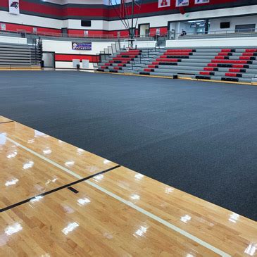 Gym Floor Covering Carpet Tiles At American Fork Hs