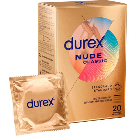 Durex Nude Classic Condooms 20 Stuks 20 EA Etos