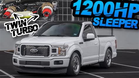 1200hp F150 4wd Sleeper Truck Smokes Z06 On The Street The Perfect