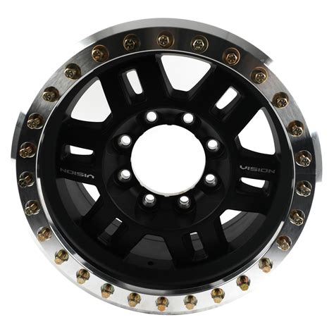 Vision Wheel 398BLZ7881BMR 15 Vision Off Road 398 Manx Beadlock Series