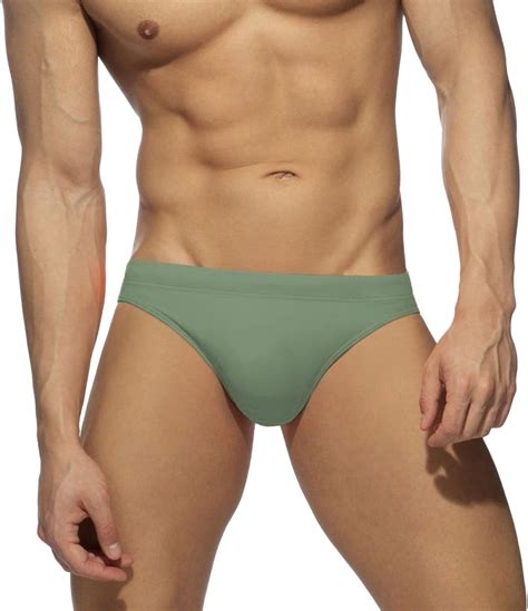 Amazon Mens Swimsuit Briefs Padded Swimwear Male Swimming Bikini Board Beach Surfing Swim