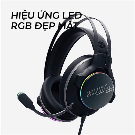 Tai Nghe Gaming Zidli Zh Led Rgb Usb Hacom