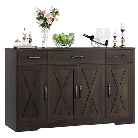 I Tested The Versatility And Elegance Of My New Dark Brown Sideboard