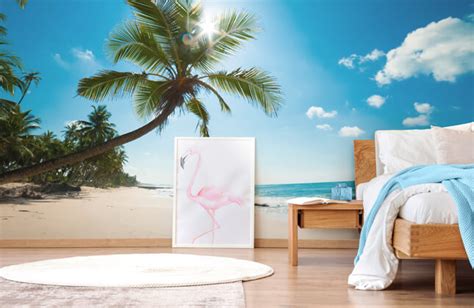 Tropical Beach Wallpaper & Wall Murals | Wallsauce US