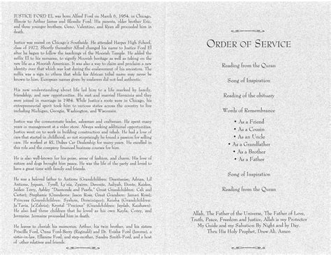 Justice A Ford El Obituary | AA Rayner and Sons Funeral Homes