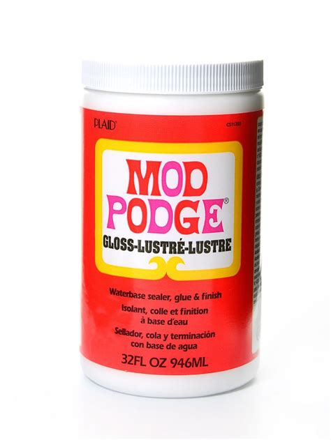 Plaid Mod Podge Medium Formulas Gloss 32 Oz Mod Podge Gloss Mod