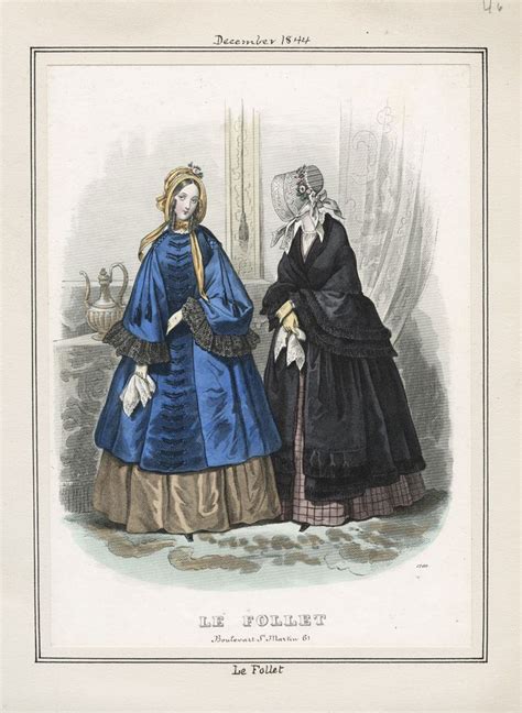 Le Follet December Lapl Victorian Era Fashion Fashion Plates