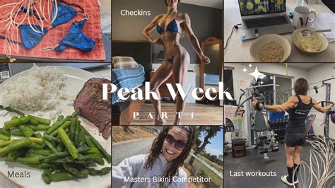 Bikini Prep Peak Week Part 1 Week Of June 5th 2023 YouTube