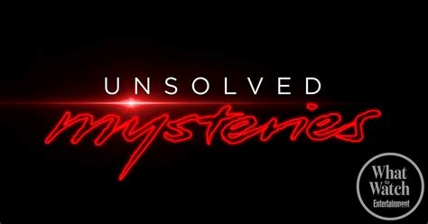 What To Watch Tonight Netflixs Unsolved Mysteries Reboot Debuts