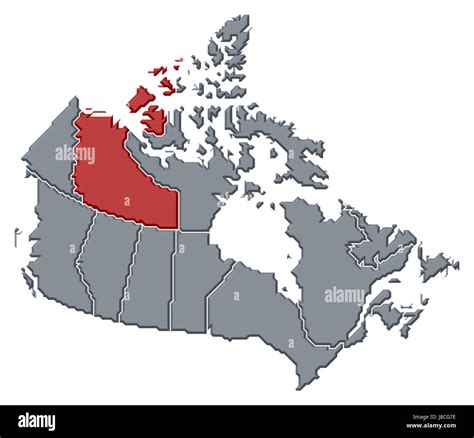 canada, map, atlas, map of the world, profile, symbolic, political ...