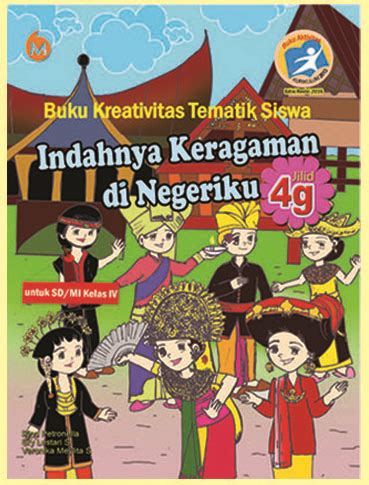 Buku Kreativitas Tematik Indahnya Keragaman Di Negeriku Kelas IV SD