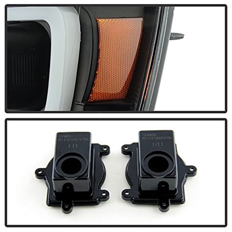 ACANII For 2007 2014 Chevy Suburban Tahoe Avalanche Black OPTIC LED