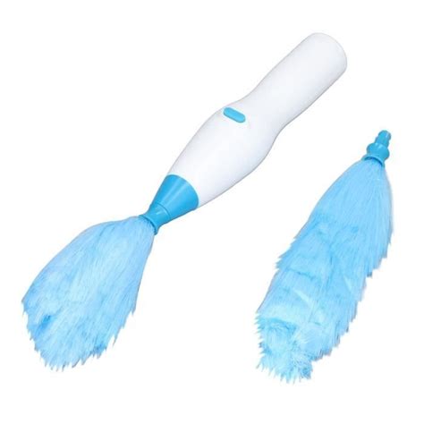 Plumeau Brosse Poussi Re Lectrique Spin Duster Fibre T Lescopique