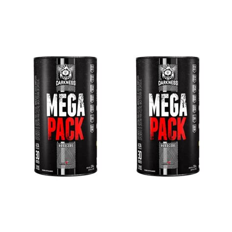 Kit 2x Mega Pack 30 Packs Darkness Integralmedica Shopee Brasil