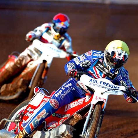 Great Britain Speedway Motorcycle Action Photog Folksy