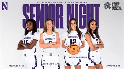 Northwestern Womens Basketball Hosts Purdue On Senior Night Sports Illustrated Wildcats Daily