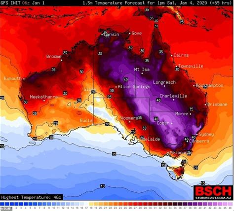 Australia fire map: Week-long state of emergency due to widespread ...