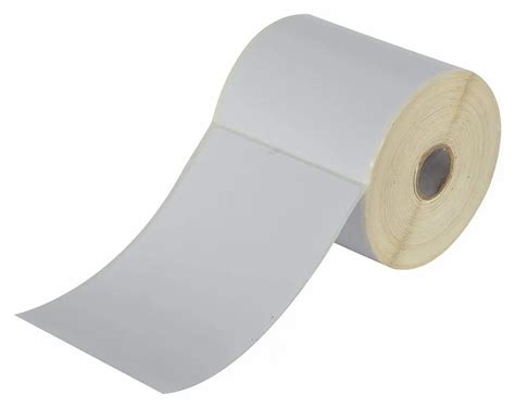 Chromo Plain White Barcode Labels, Packaging Type: Roll at Rs 125/roll in Lucknow