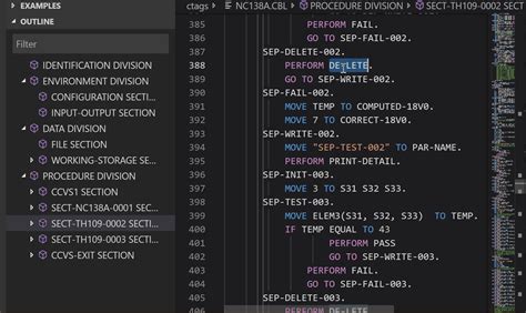 Github Spgennard Vscode Cobol Visual Studio Code Extension For Cobol