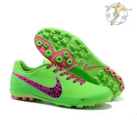 soccer cleats for girls | ... II Collection Total Grass Green Pink ...