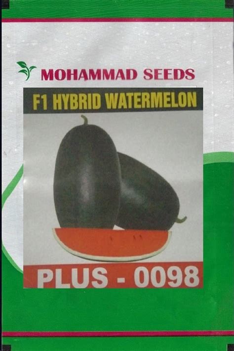 Hybrid RED Plus 0098 Watermelon Seeds Packaging Type Poly Packging