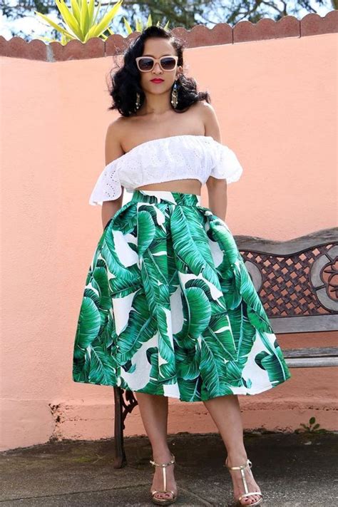 Como Usar Estampa Tropical Jéssica Lomasi Moda Tropical Roupa