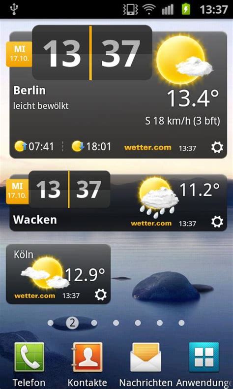 Wetter Android Apps Auf Google Play